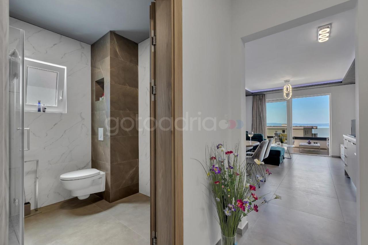 Luxury Seaview Apt Luki - Free Parking Makarska Eksteriør bilde