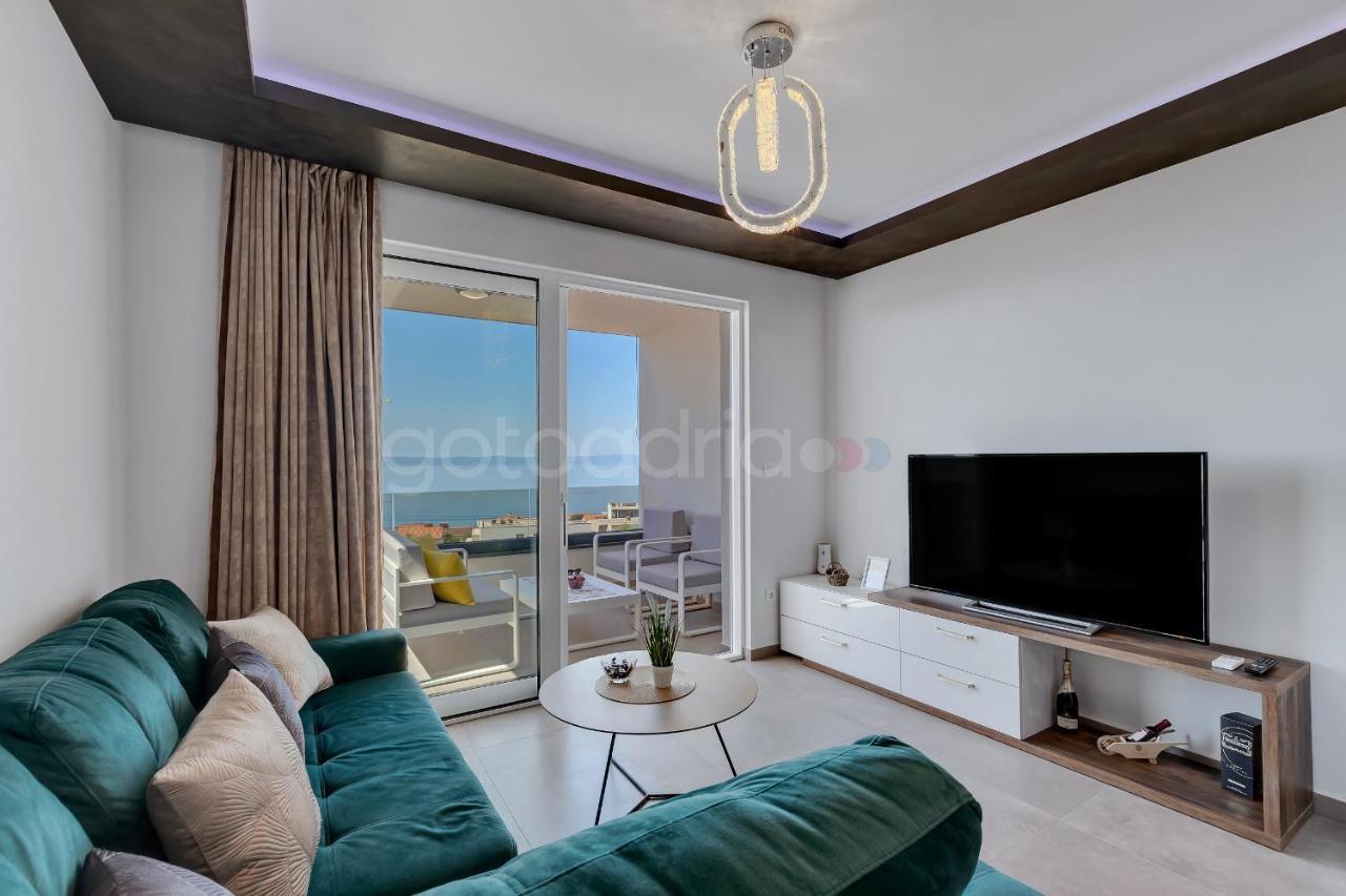 Luxury Seaview Apt Luki - Free Parking Makarska Eksteriør bilde