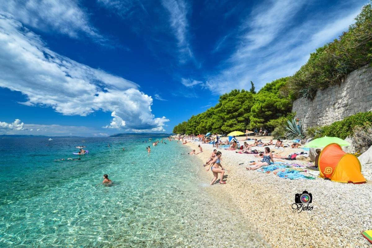 Luxury Seaview Apt Luki - Free Parking Makarska Eksteriør bilde